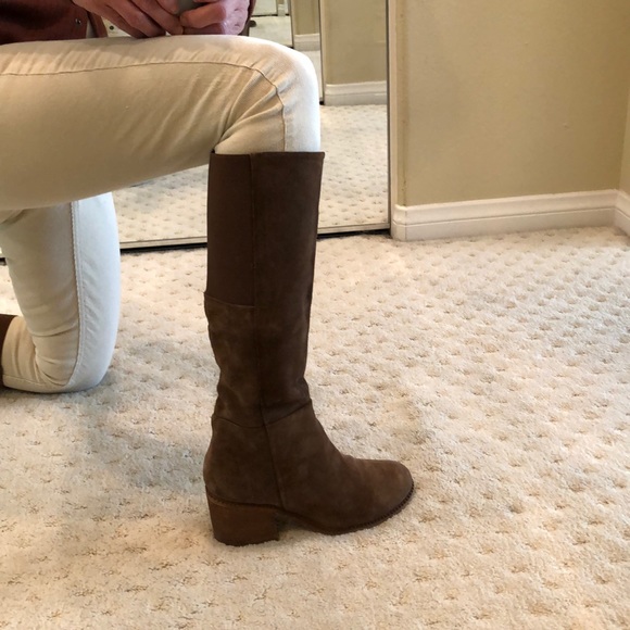 Splendid tall suede boots - Picture 4 of 14
